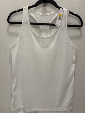 Nike Women’s White Racerback Tank Top - Classic Sleeveless Tee